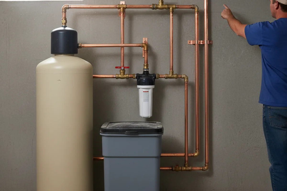 Whole-house water treatment system installed in Connell